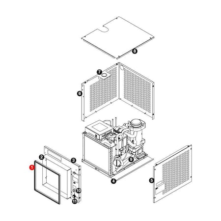 Follett Gasket, Air Duct PI502781